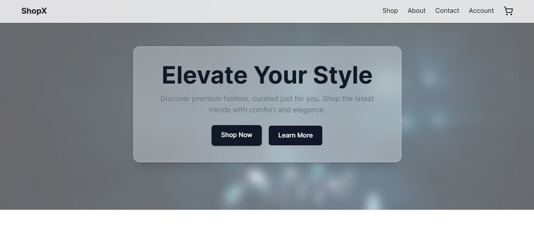 E-Commerce Store