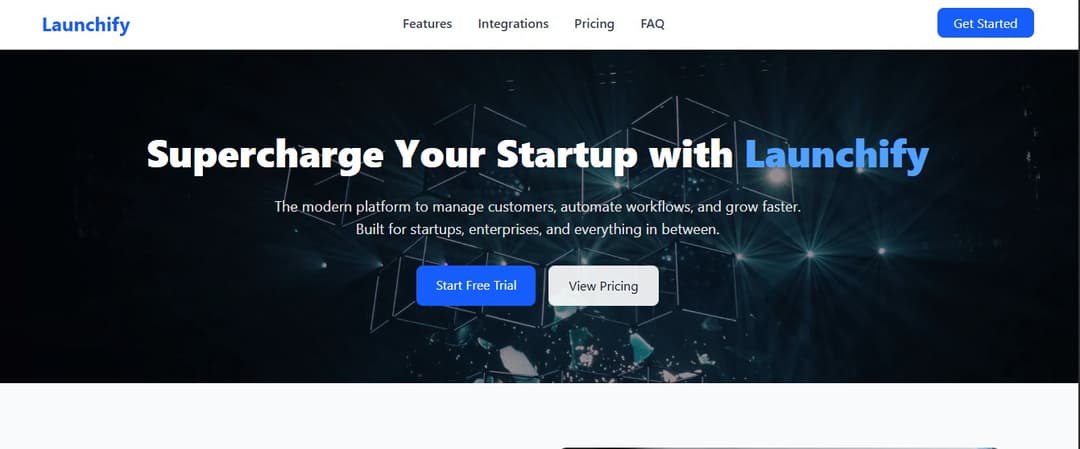 Landing Page (Lauchify)